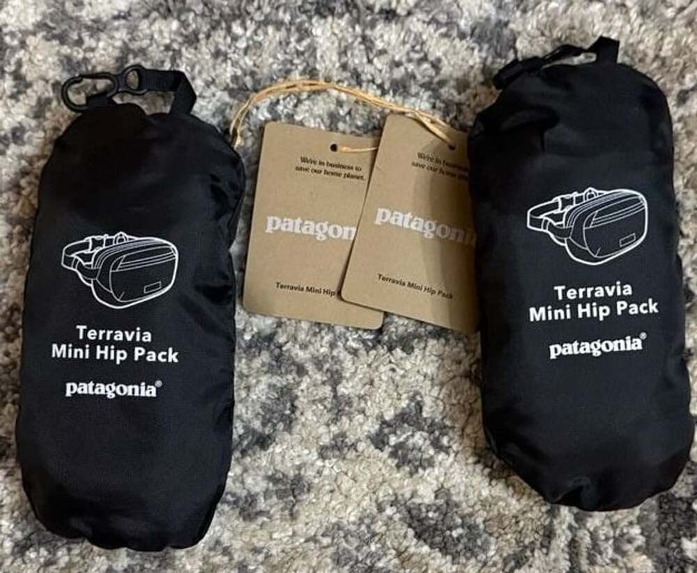 Patagonia TerraVia Mini Hip Pack One Size Black